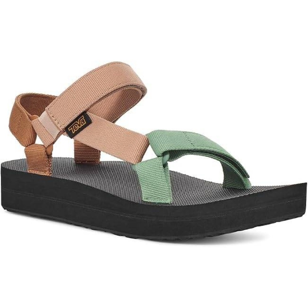 Teva Midform Universal Clay Multi Womens Sandals Size 7 Platform Strappy NWT